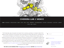 Tablet Screenshot of choderalab.org